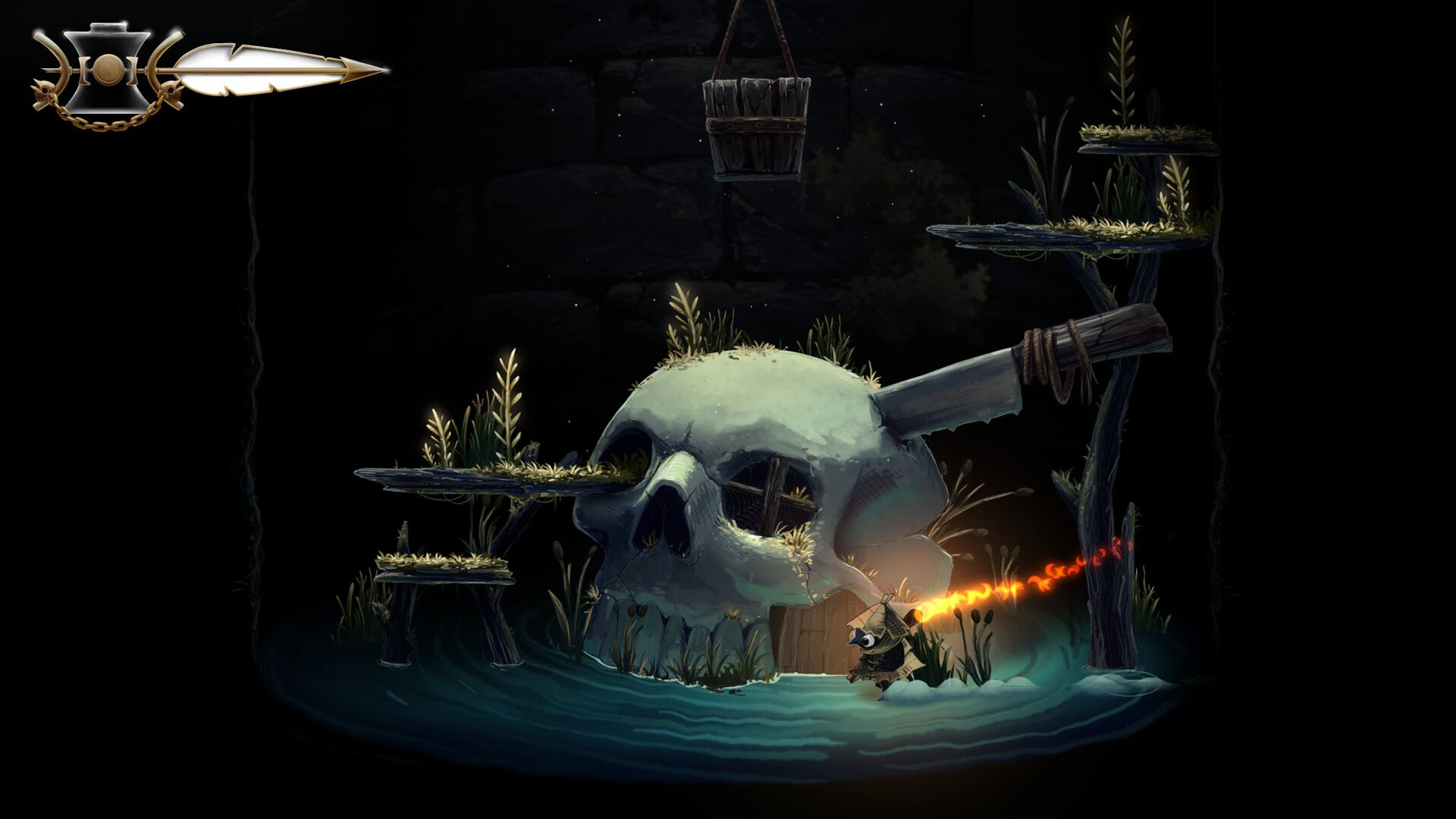 Well Dweller abilities and map systems illustration